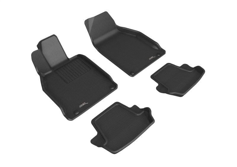 Kies-Motorsports 3D MAXpider 3D Maxpider 12-19 Porsche 911 Carrera/Convertible/S/4/4S (991/991.2) Kagu 1st 2nd Row - Set (Black) Main image