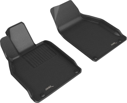 Kies-Motorsports 3D MAXpider 3D MAXpider 12-19 Porsche 911 Conv/S/4/4S/GTS/Targa/Turbo/T/GTZ Kagu 1st Row Floormat - Black