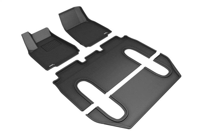 Kies-Motorsports 3D MAXpider 3D MAXpider 16-21 Tesla Model X Kagu Black Full Set