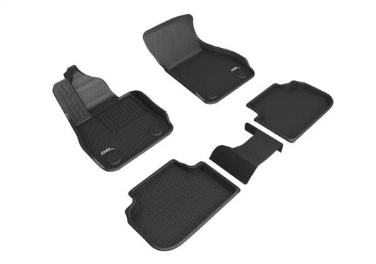 Kies-Motorsports 3D MAXpider 3D MAXpider 20-22 BMW 2 Series Gran Coupe 1st & 2nd Row Floor Mats - Black