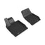 Kies-Motorsports 3D MAXpider 3D MAXpider 20-23 Porsche Taycan (9J1) Kagu Front Floor Mat - Black