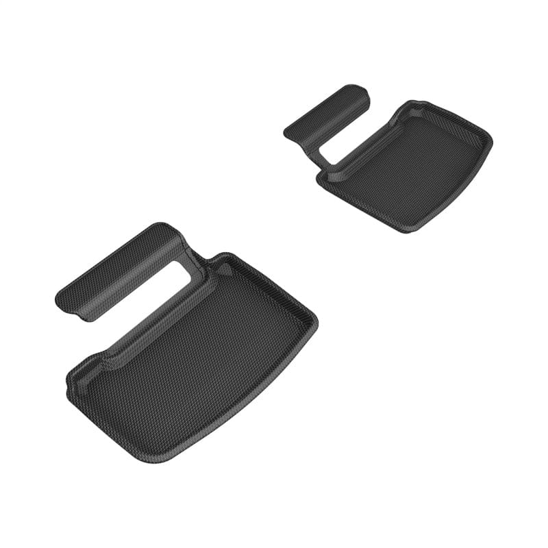 Kies-Motorsports 3D MAXpider 3D MAXpider 20-23 Porsche Taycan (9J1) Kagu Rear Floor Mat - Black Main image