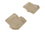 Kies-Motorsports 3D MAXpider 3D MAXpider 2005-2012 Porsche 911 997 Kagu 2nd Row Floormats - Tan