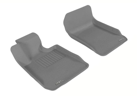 Kies-Motorsports 3D MAXpider 3D MAXpider 2006-2011 BMW 3 Series E90/E92 Kagu 1st Row Floormat - Gray