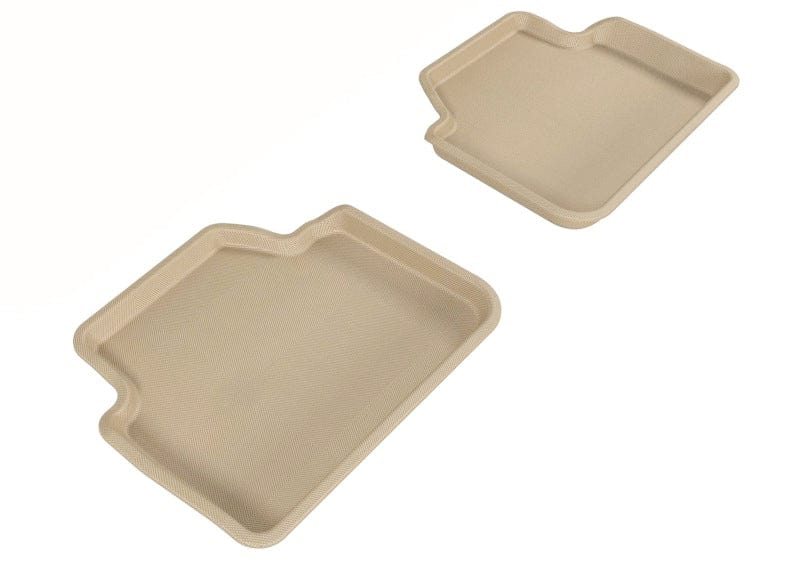 Kies-Motorsports 3D MAXpider 3D MAXpider 2006-2011 BMW 3 Series/X3 E90/E83 Kagu 2nd Row Floormats - Tan Main image
