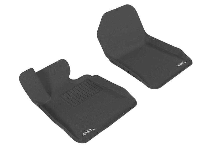 Kies-Motorsports 3D MAXpider 3D MAXpider 2007-2013 BMW 3 Series E93 Kagu 1st Row Floormat - Black Main image