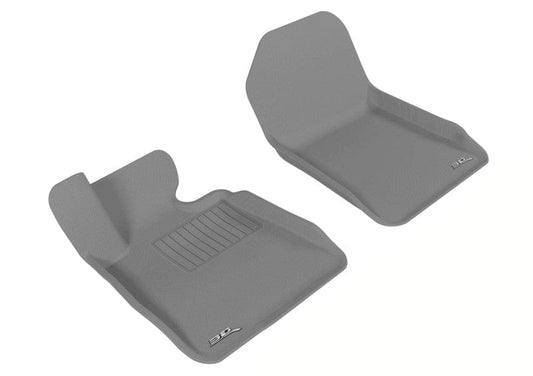 Kies-Motorsports 3D MAXpider 3D MAXpider 2007-2013 BMW 3 Series E93 Kagu 1st Row Floormat - Gray