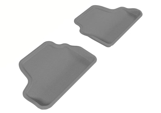 Kies-Motorsports 3D MAXpider 3D MAXpider 2007-2013 BMW 3 Series E93 Kagu 2nd Row Floormats - Gray