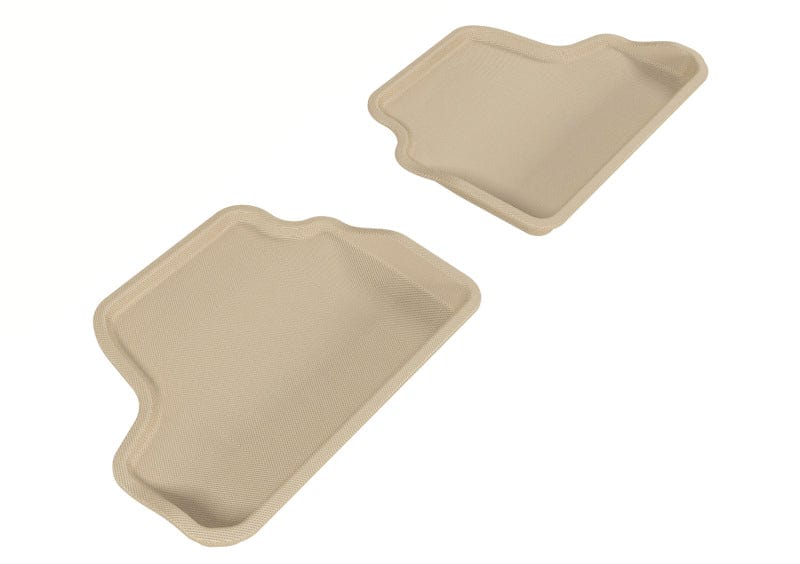 Kies-Motorsports 3D MAXpider 3D MAXpider 2007-2013 BMW 3 Series E93 Kagu 2nd Row Floormats - Tan Main image