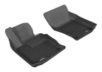 Kies-Motorsports 3D MAXpider 3D MAXpider 2010-2016 Porsche Panamera Kagu 1st Row Floormat - Black