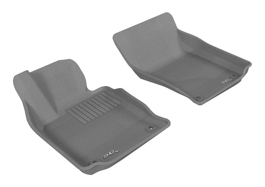 Kies-Motorsports 3D MAXpider 3D MAXpider 2010-2016 Porsche Panamera Kagu 1st Row Floormat - Gray
