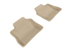 Kies-Motorsports 3D MAXpider 3D MAXpider 2010-2016 Porsche Panamera Kagu 2nd Row Floormats - Tan