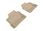 Kies-Motorsports 3D MAXpider 3D MAXpider 2010-2016 Porsche Panamera Kagu 2nd Row Floormats - Tan
