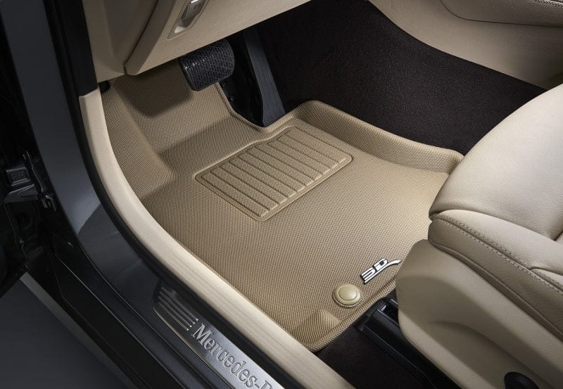 Kies-Motorsports 3D MAXpider 3D MAXpider 2011-2018 BMW X3/X4 F25/F26 Kagu 1st Row Floormat - Tan