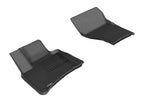 Kies-Motorsports 3D MAXpider 3D MAXpider 2011-2018 Porsche/Volkswagen Cayenne/Touareg Kagu 1st Row Floormat - Black