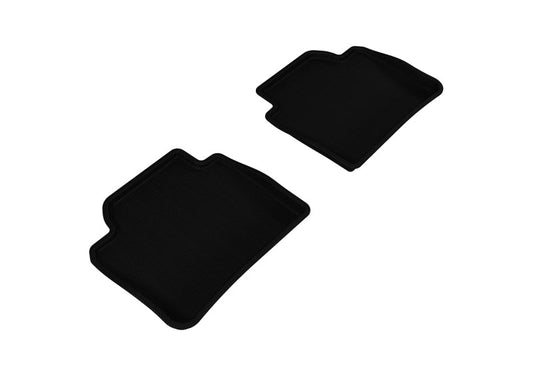 Kies-Motorsports 3D MAXpider 3D MAXpider 2012-2020 BMW 3 Series/4 Series Gran Coupe F30/F36 Kagu 2nd Row Floormats - Black