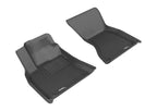Kies-Motorsports 3D MAXpider 3D MAXpider 2014-2019 Porsche Macan Kagu 1st Row Floormat - Black