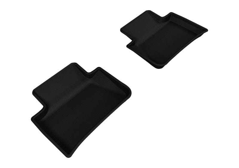 Kies-Motorsports 3D MAXpider 3D MAXpider 2014-2019 Porsche Macan Kagu 2nd Row Floormats - Black