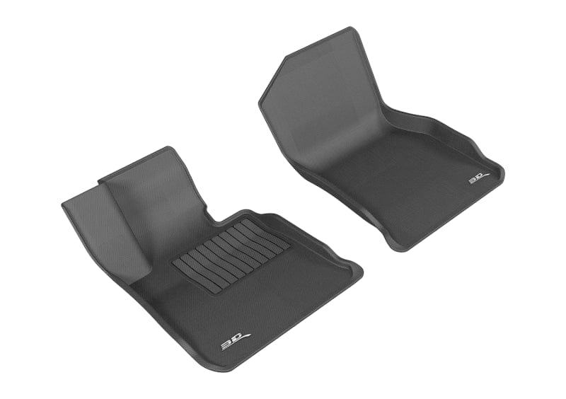 Kies-Motorsports 3D MAXpider 3D MAXpider 2014-2020 BMW 4 Series F32/F33/F36 Kagu 1st Row Floormat - Black