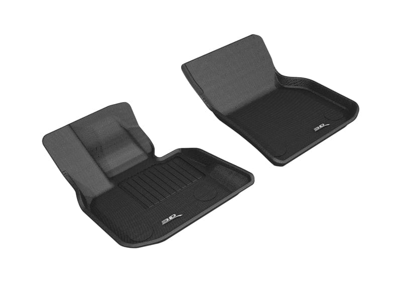 Kies-Motorsports 3D MAXpider 3D MAXpider 2018-2020 BMW X3 (G01)/X4 (G02) Kagu 1st Row Floormat - Black Main image