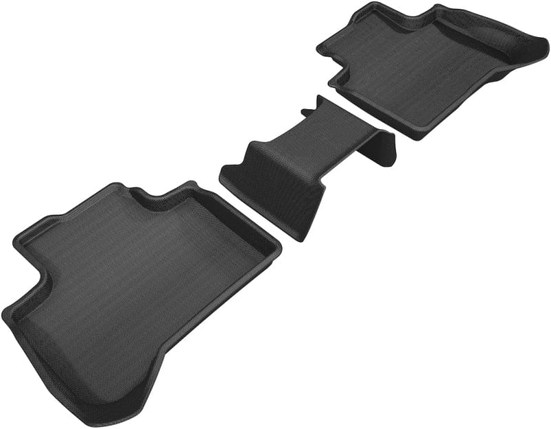 Kies-Motorsports 3D MAXpider 3D MAXpider 2018-2020 BMW X3 (G01)/X4 (G02) Kagu 2nd Row Floormats - Black Main image
