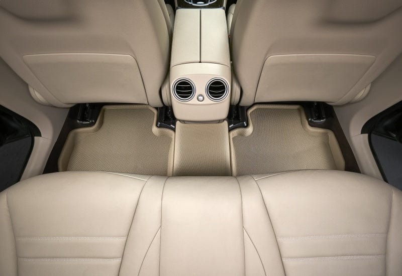 Kies-Motorsports 3D MAXpider 3D MAXpider 2019-2019 Porsche Cayenne Kagu 2nd Row Floormats - Tan