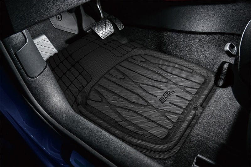 Kies-Motorsports 3D MAXpider 3D MAXpider 777-1 Universal Kagu Black Mat 4pcs (Size: L Front L 28in x W 21in Rear L 20in x 21in)