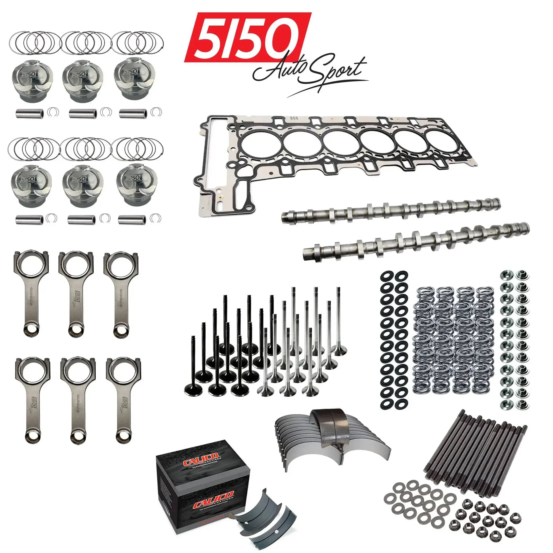 Kies-Motorsports 5150 Autosport BMW S55 Complete Engine Build Kit by 5150 AutoSport
