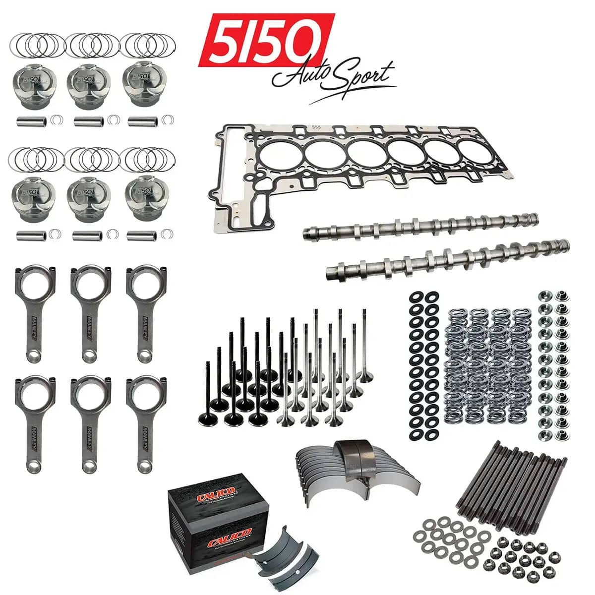 Kies-Motorsports 5150 Autosport BMW S55 Complete Engine Build Kit by 5150 AutoSport