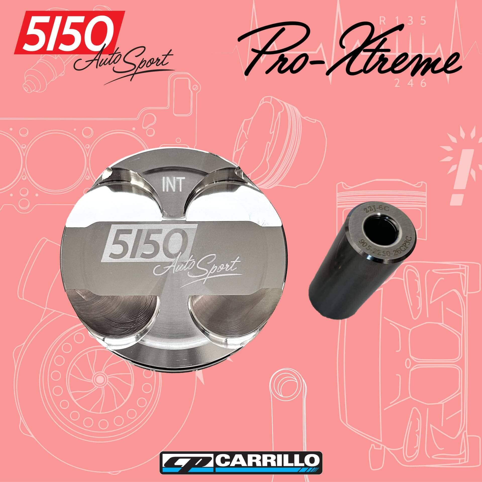 Kies-Motorsports 5150 Autosport CP Forged Piston Set BMW B58 Pro-Xtreme Main image