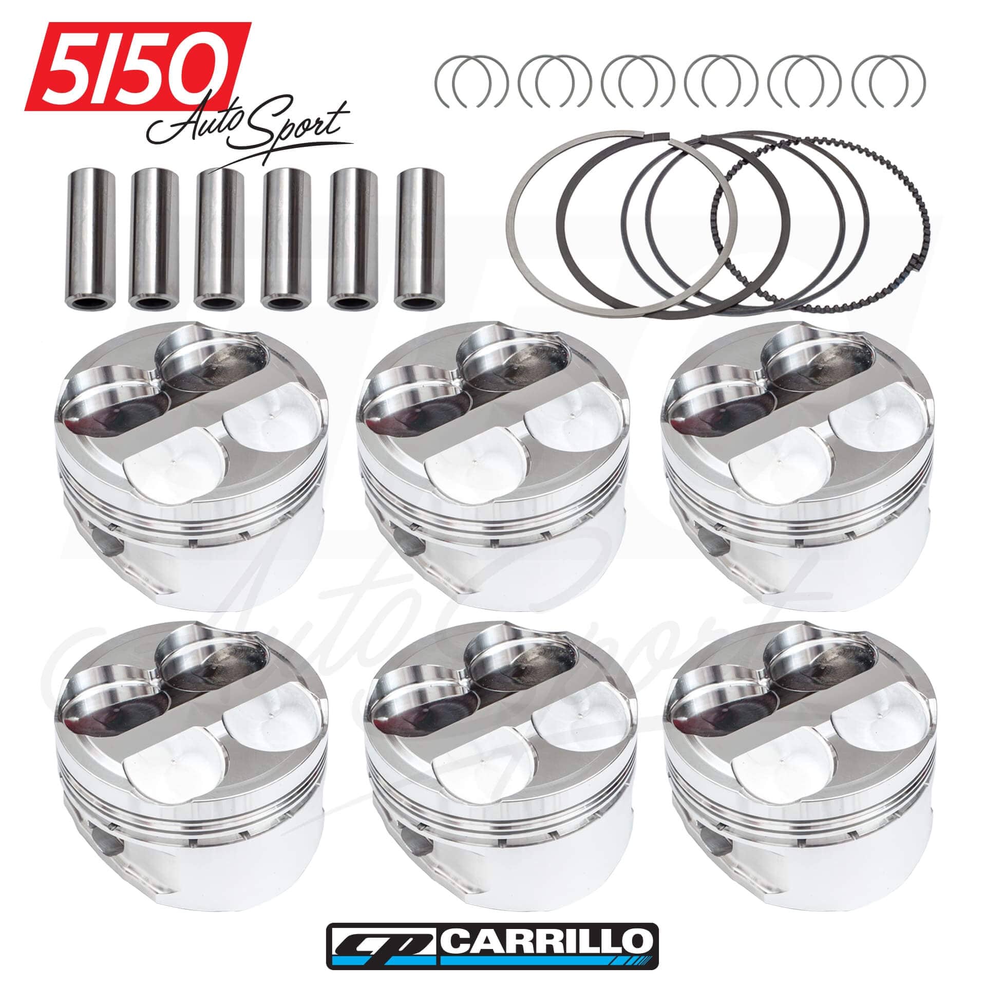 Kies-Motorsports 5150 Autosport CP Forged Piston Set, BMW N54 Main image