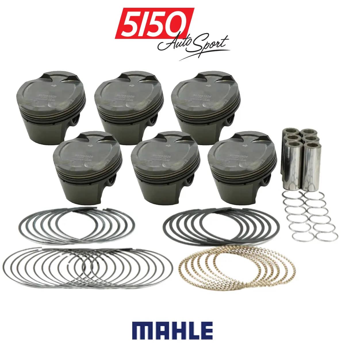 Kies-Motorsports 5150 Autosport Mahle Motorsport PowerPak Piston Set BMW B58 Main image