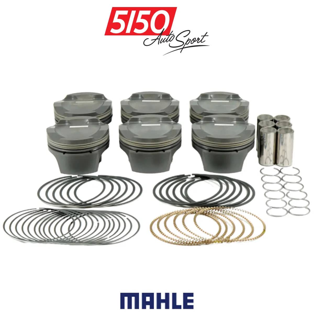 Kies-Motorsports 5150 Autosport Mahle Motorsport PowerPak Piston Set, BMW N54 Main image