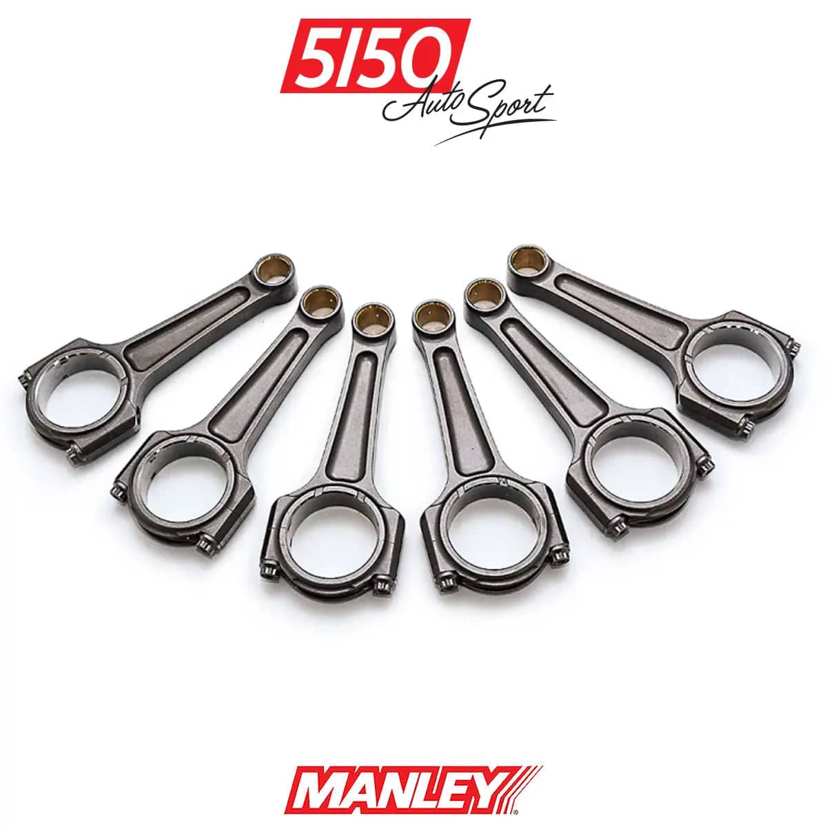 Kies-Motorsports 5150 Autosport Manley Connecting Rod Set, BMW N55/S55, I-Beam Turbo Tuff Main image
