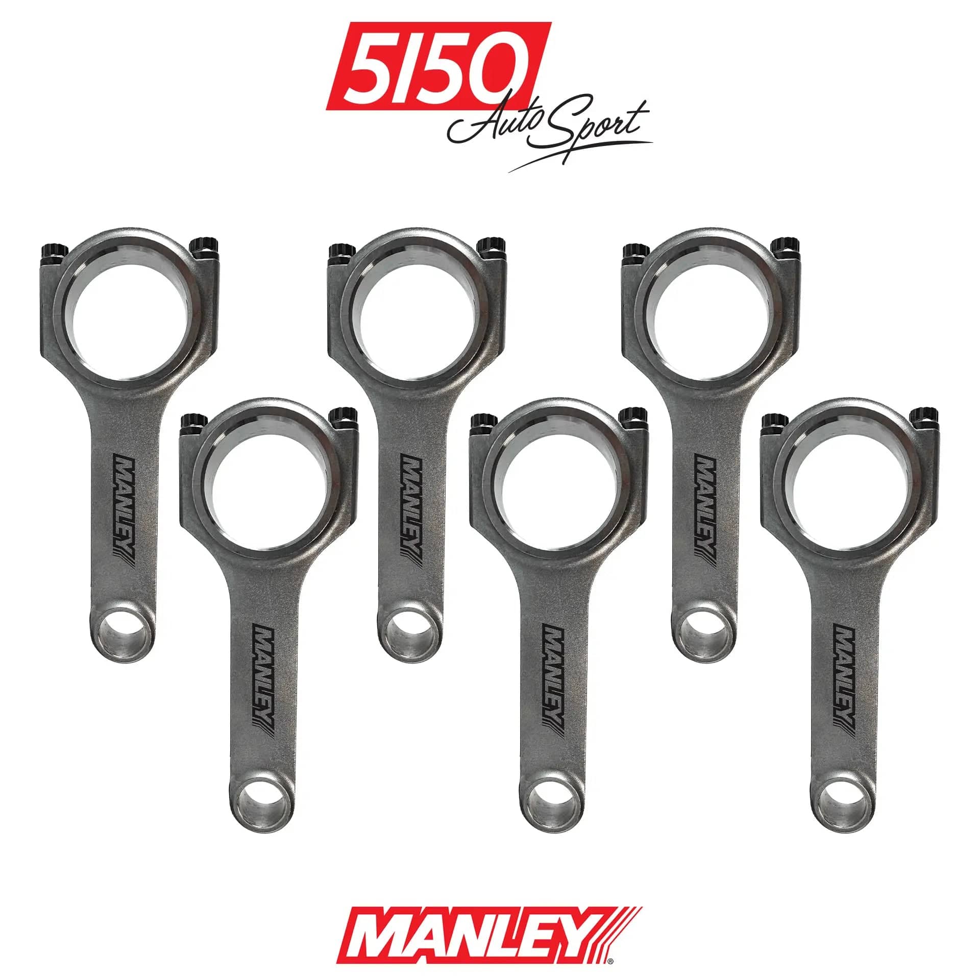 Kies-Motorsports 5150 Autosport Manley Connecting Rod Set, BMW / Toyota B58 H-Beam Main image