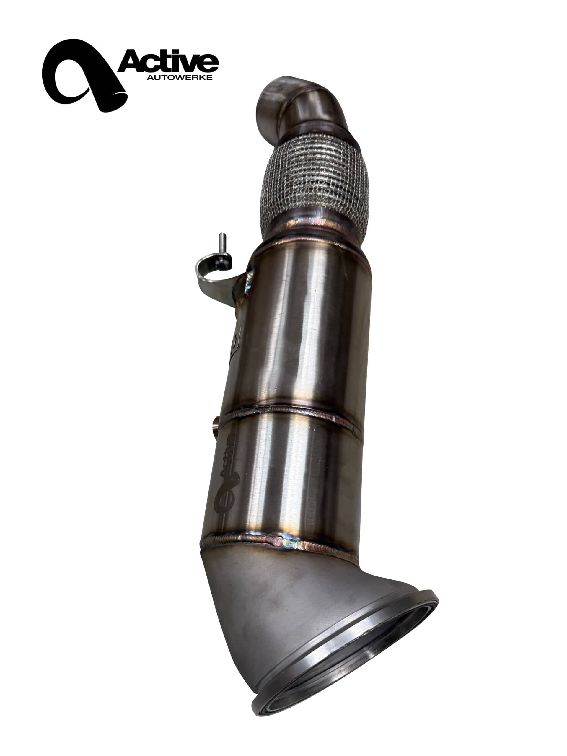 Kies-Motorsports Active Autowerke Active Autowerke BMW B58N Gen 3 GESI Catted Downpipe – 2025+ X3 M50 / X5 40i / X7 40i / 540i