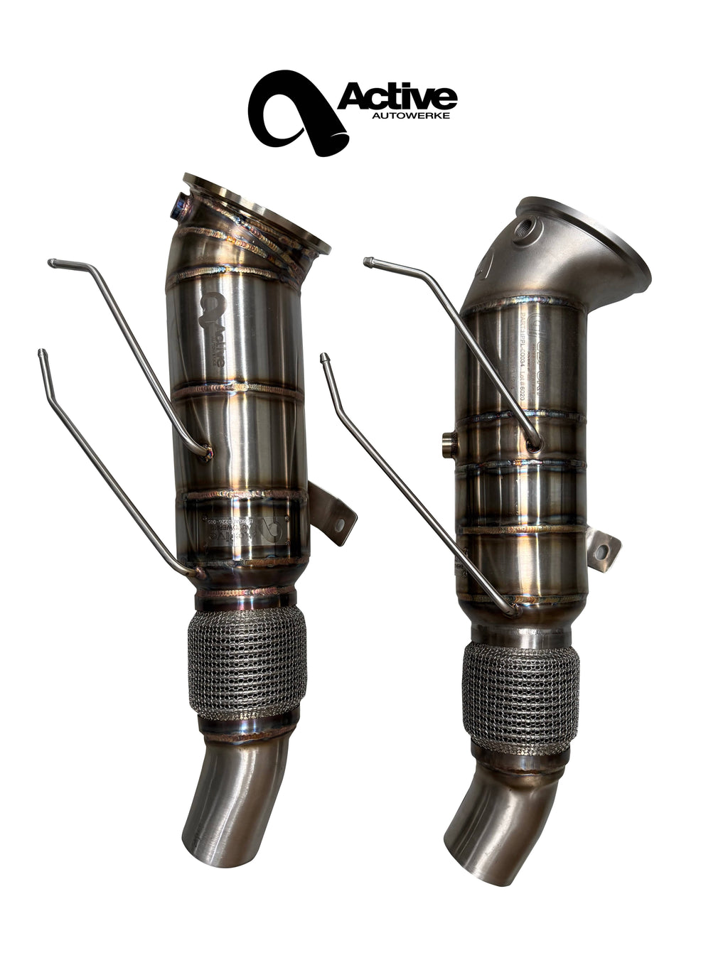 Kies-Motorsports Active Autowerke Active Autowerke BMW B58N M340i M440i GESI Catted Downpipe (2025 and newer) Catted DP w turbo flange gasket