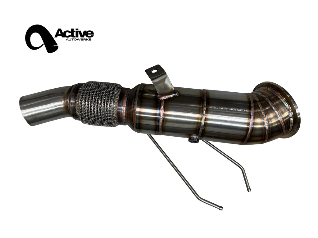 Kies-Motorsports Active Autowerke Active Autowerke BMW B58N M340i M440i GESI Catted Downpipe (2025 and newer) Catted DP w turbo flange gasket