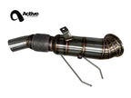 Kies-Motorsports Active Autowerke Active Autowerke BMW B58N M340i M440i GESI Catted Downpipe (2025 and newer) Catted DP w turbo flange gasket
