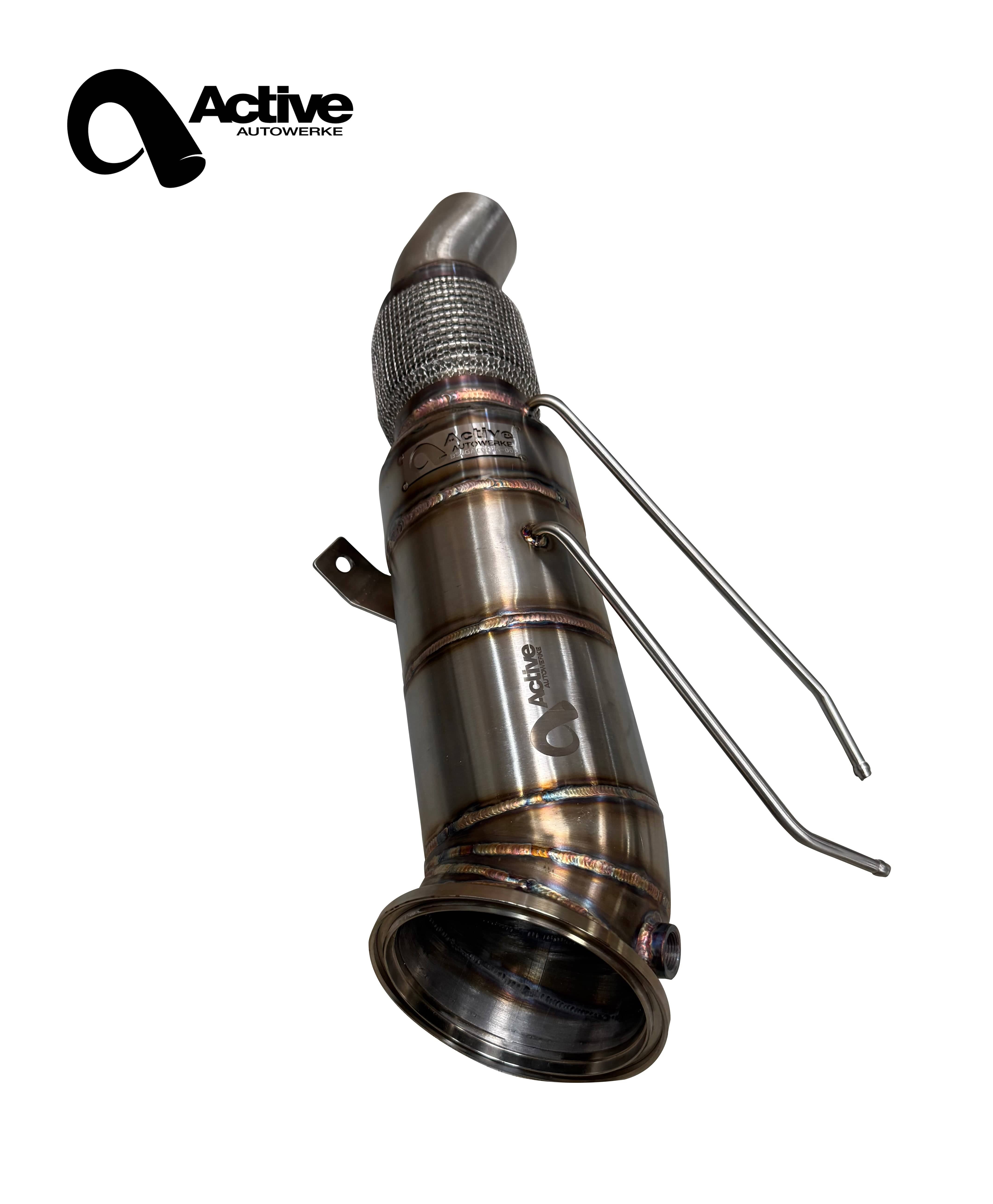 Active Autowerke BMW B58N M340i M440i GESI Catted Downpipe (2025 and newer) Secondary image