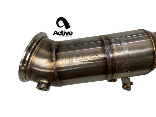 Kies-Motorsports Active Autowerke Active Autowerke BMW N20 F3X M228i 328i 428i GESI Catted Downpipe Main image