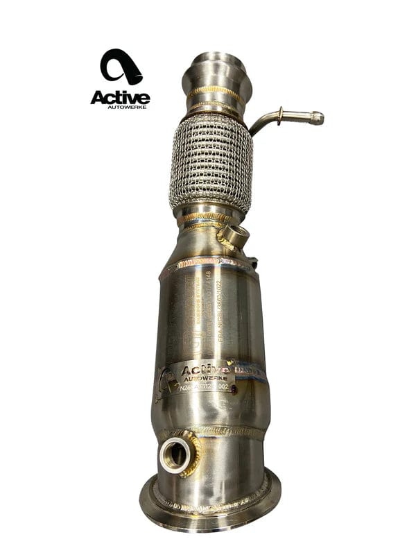 Kies-Motorsports Active Autowerke Active Autowerke BMW N26 F3X M228i 328i 428i GESI Catted Downpipe Main image
