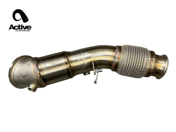 Kies-Motorsports Active Autowerke Active Autowerke Toyota Supra MKV A91 2.0 B46 Catted Downpipe Main image