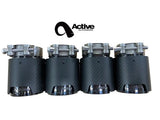 Kies-Motorsports Active Autowerke F8X BMW M3 & M4 Rear Exhaust Tips - for Active exhausts