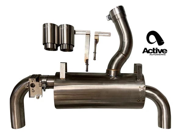 Kies-Motorsports Active Autowerkes Active Autowerke BMW F22 M235i Performance Valved Rear Exhaust GEN 2 Main image