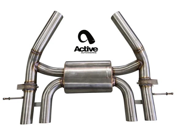 Kies-Motorsports Active Autowerkes Active Autowerke BMW G87 M2 Valved Rear Axle-back Exhaust