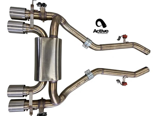 Kies-Motorsports Active Autowerkes Active Autowerke BMW G87 M2 Valved Rear Axle-back Exhaust