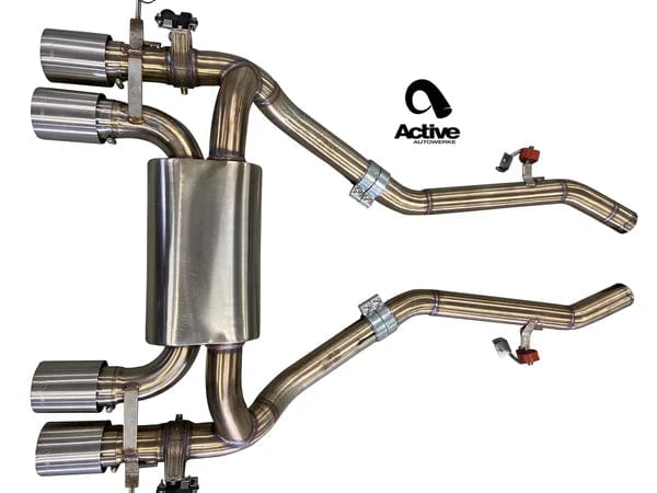 Kies-Motorsports Active Autowerkes Active Autowerke BMW M3 and M4 G80 and G82 Valved Rear Axle-back Exhaust