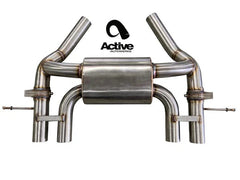 Kies-Motorsports Active Autowerkes Active Autowerke BMW M3 and M4 G80 and G82 Valved Rear Axle-back Exhaust