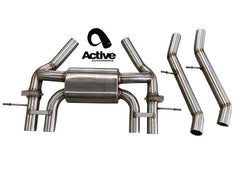 Kies-Motorsports Active Autowerkes Active Autowerke BMW M3 and M4 G80 and G82 Valved Rear Axle-back Exhaust